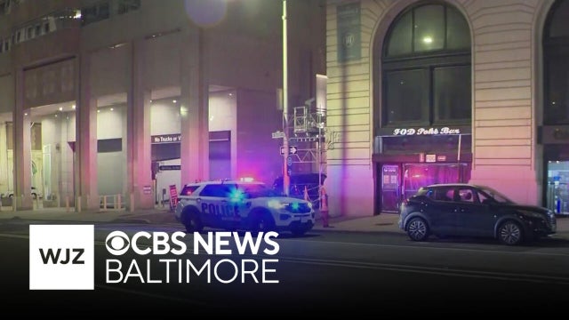 Baltimore police investigating shooting at dowtown apartment building