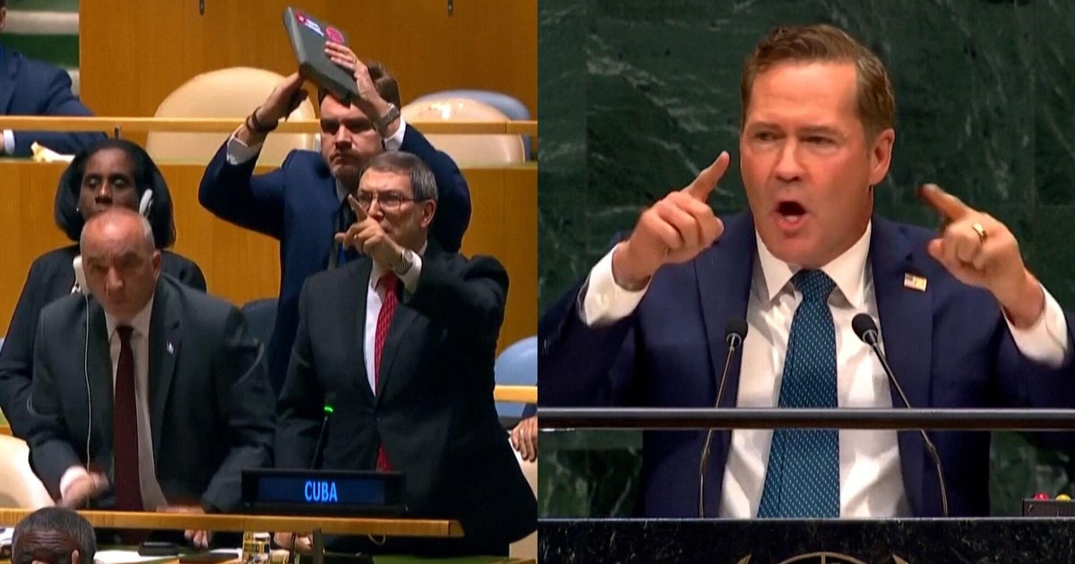 Watch: Mike Waltz gets into shouting match with Cuban delegation on U.N. floor