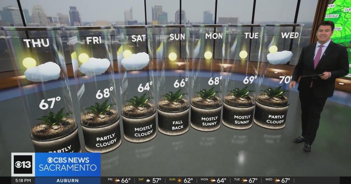 Thursday evening Northern California weather forecast - October 29, 2026