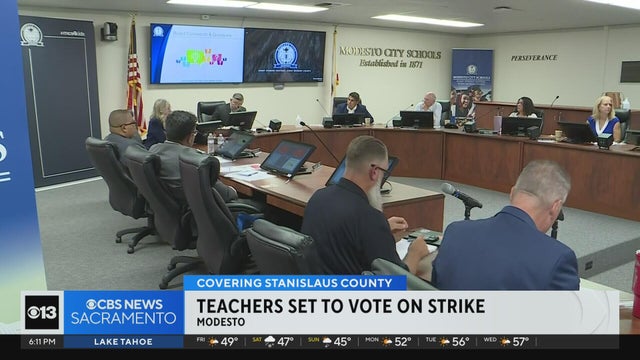 After another failed mediation session, Modesto teachers set to vote on strike