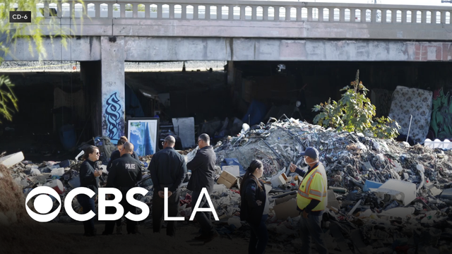 Large homeless encampment in Sun Valley cleaned up