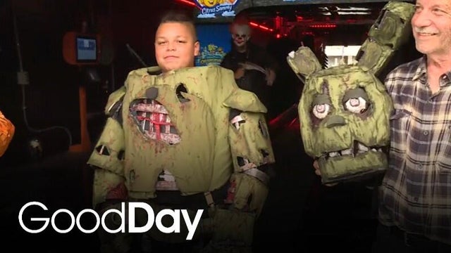 Teen creates 3D Halloween costumes!