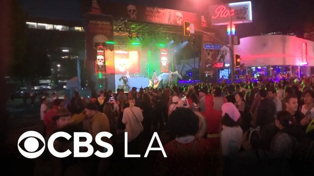 West Hollywood Halloween Carnaval preparations continue despite rain in forecast