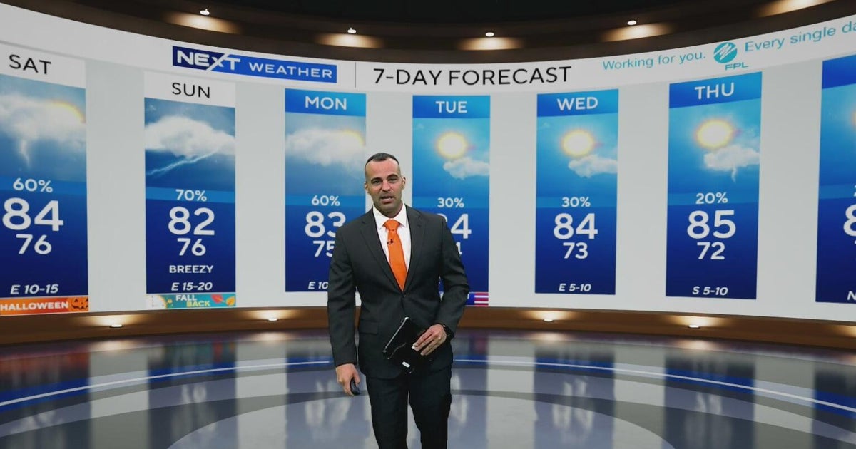 Rain threatens Halloween plans in South Florida, with flooding possible – CBS News