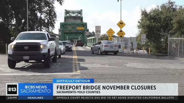Freeport Bridge set for November closure for maintenance and repairs