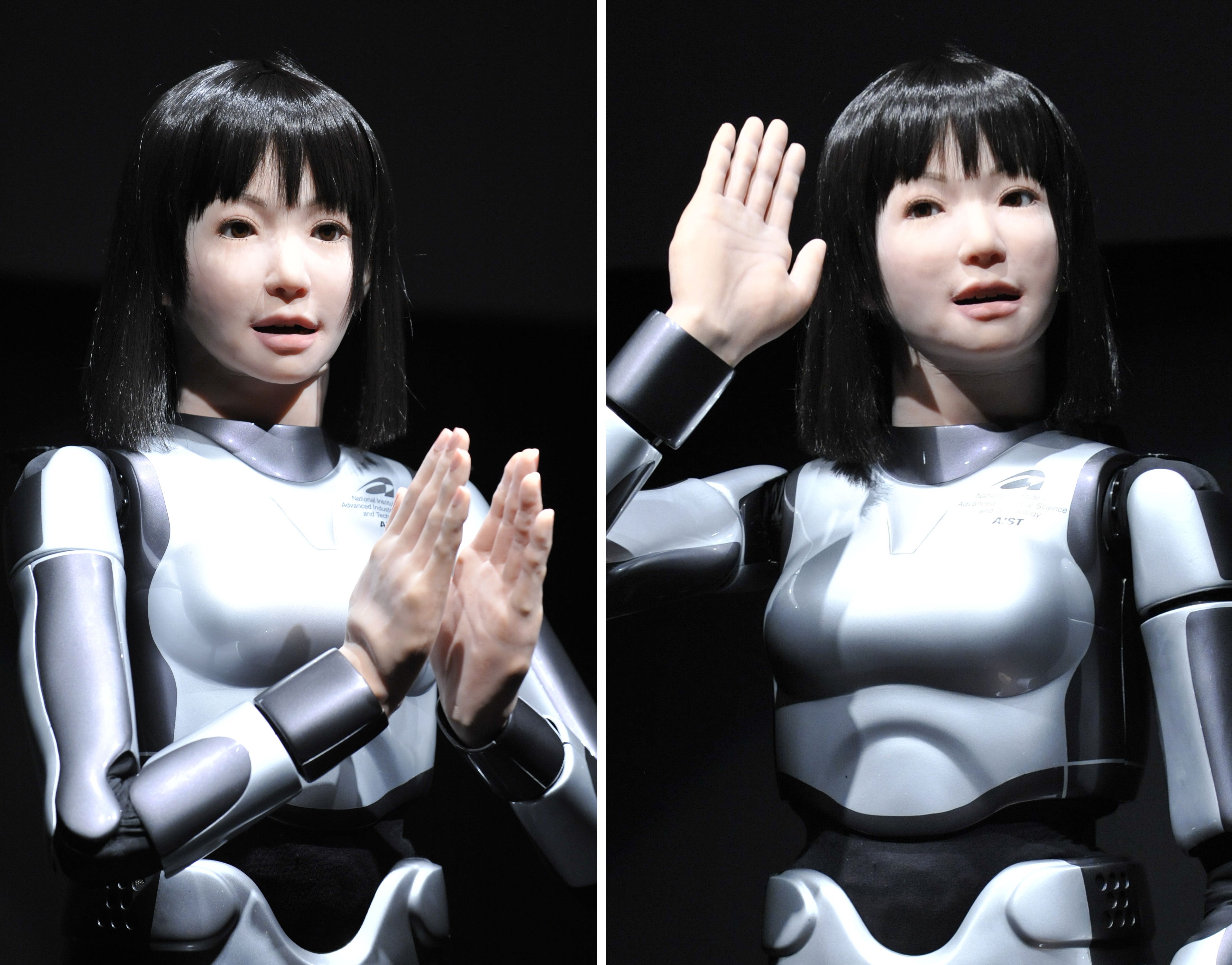 Андроиды в реальной жизни. Японский робот HRP-4c. Зловещая Долина роботы. Японские человекоподобные роботы.