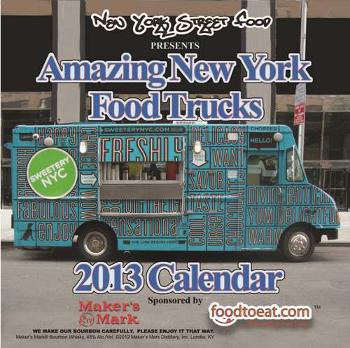 NY Food Trucks 2013 Calendar