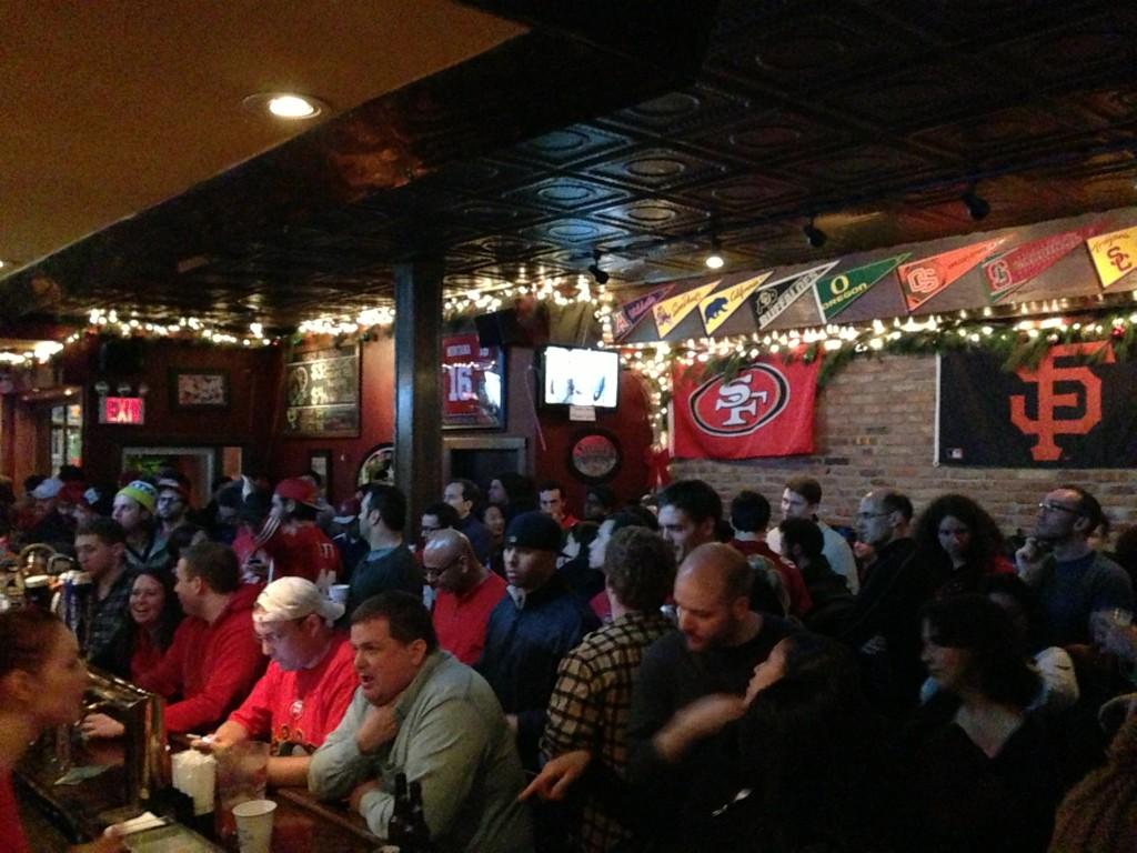 49ers Fans at Finnerty's
