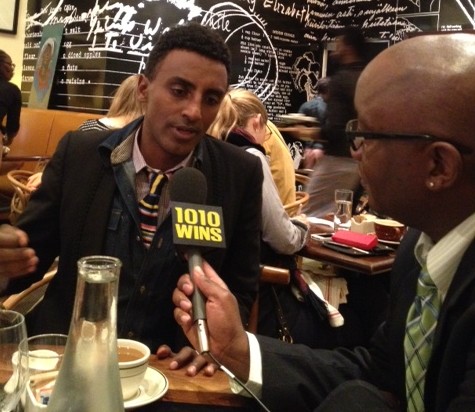 Black History Month: Chef Marcus Samuelsson & 1010 WINS Anchor Larry  Mullins Pic#1