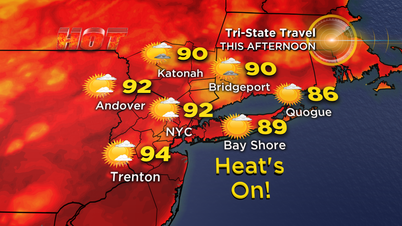 New York Weather CBS2 7/30 Tuesday Afternoon Forecast CBS New York