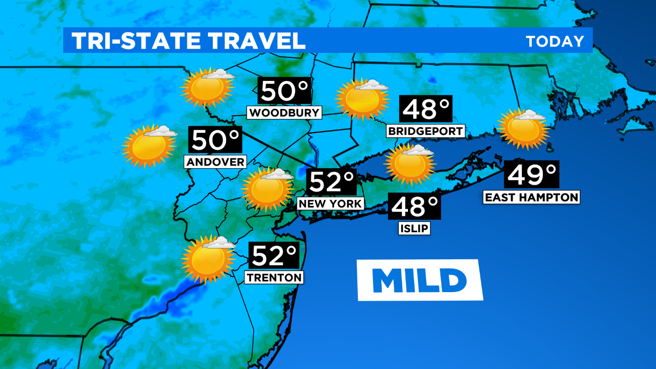 New York Weather 12/23 Monday Afternoon Forecast CBS New York