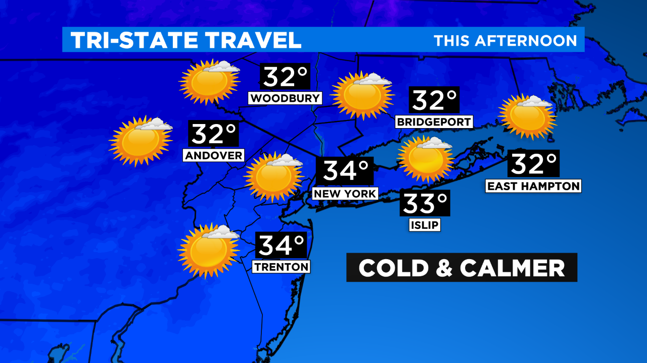 New York Weather CBS2 1/9 Frigid Temps Ahead Of WarmUp This Weekend
