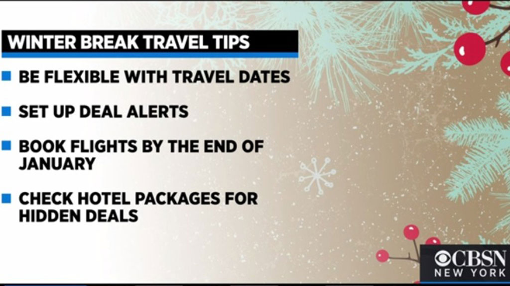 Travel Tips When & Where To Book Your Winter Break CBS New York