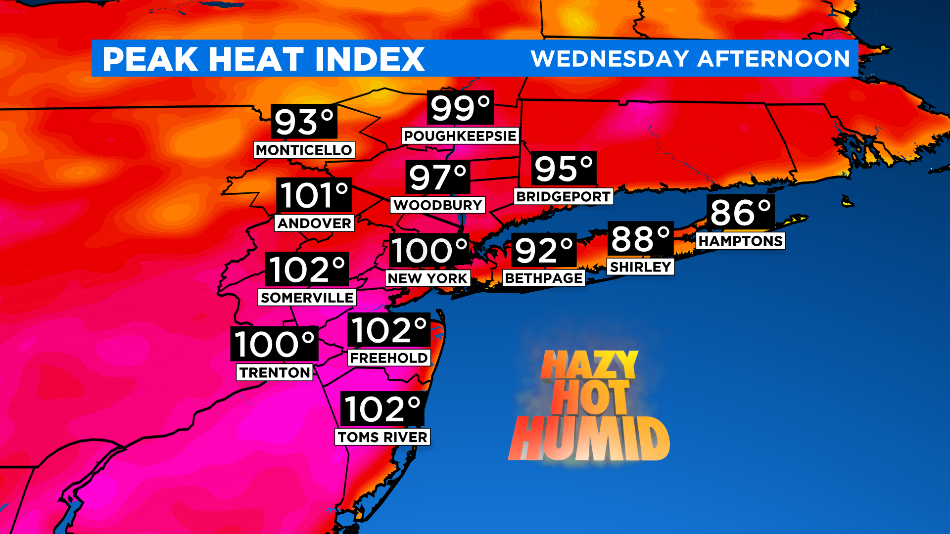 New York Weather CBS2's 8/9 Monday Afternoon Forecast CBS New York