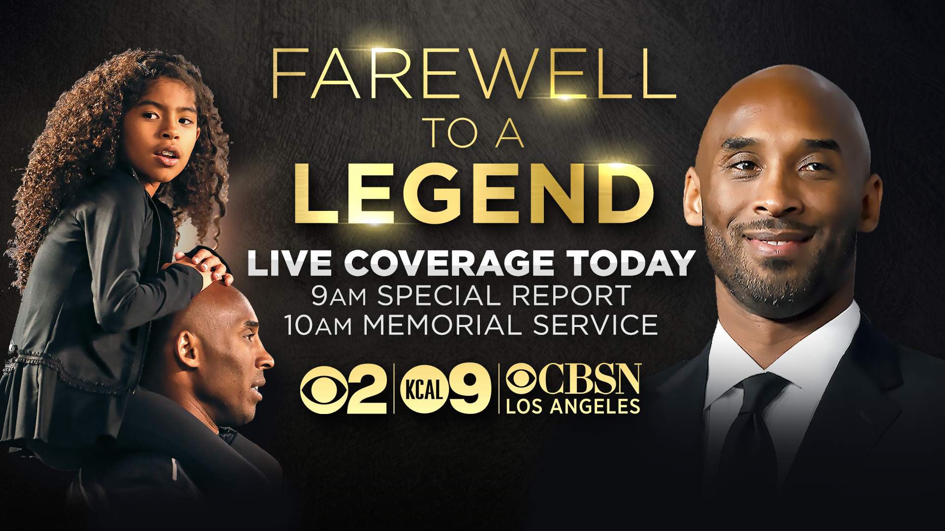 Kobe And Gianna Bryant's Memorial Service Will Take Place On