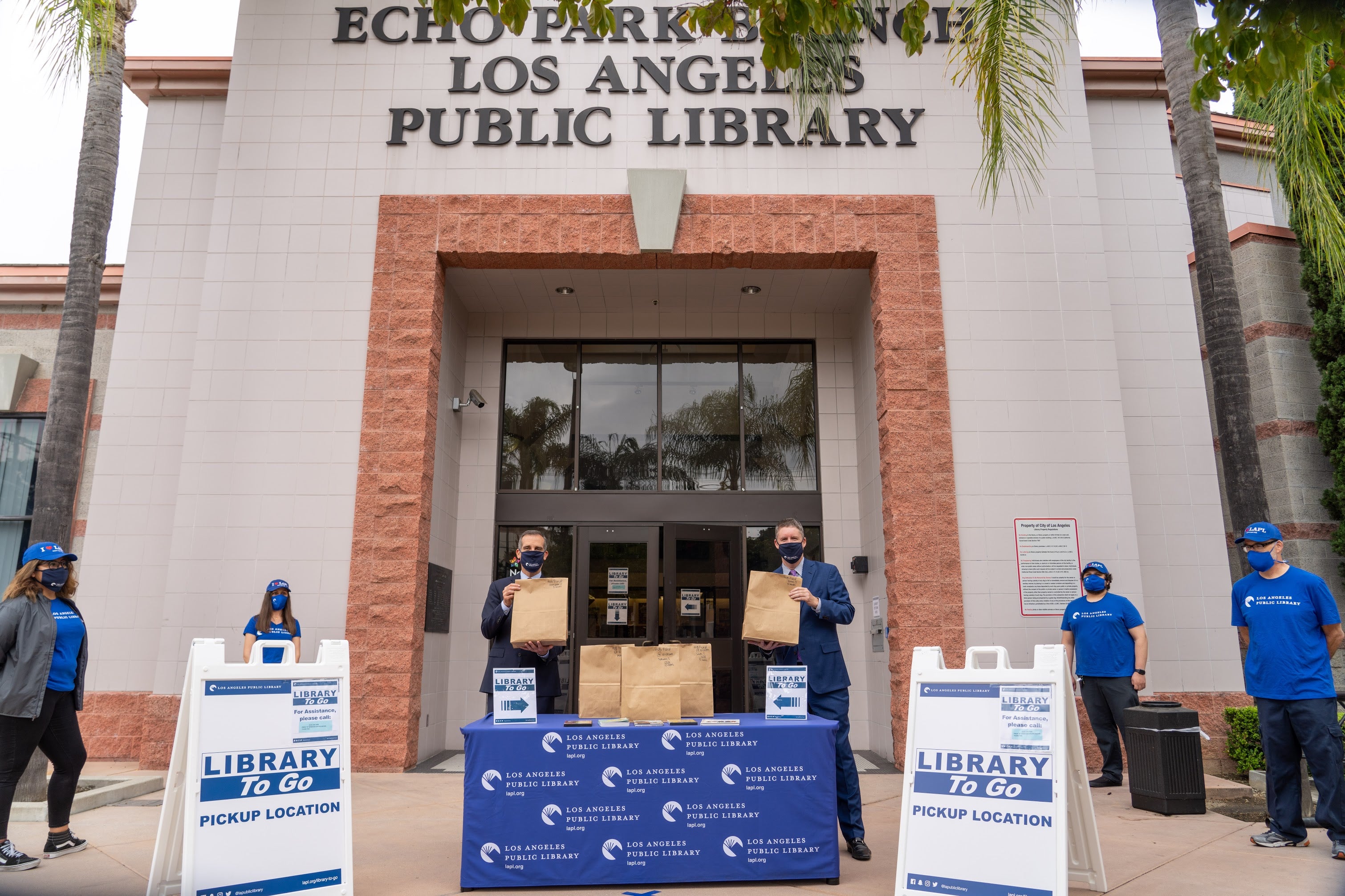 LA Public Library Expands Library To Go Hours Adds Free Printing