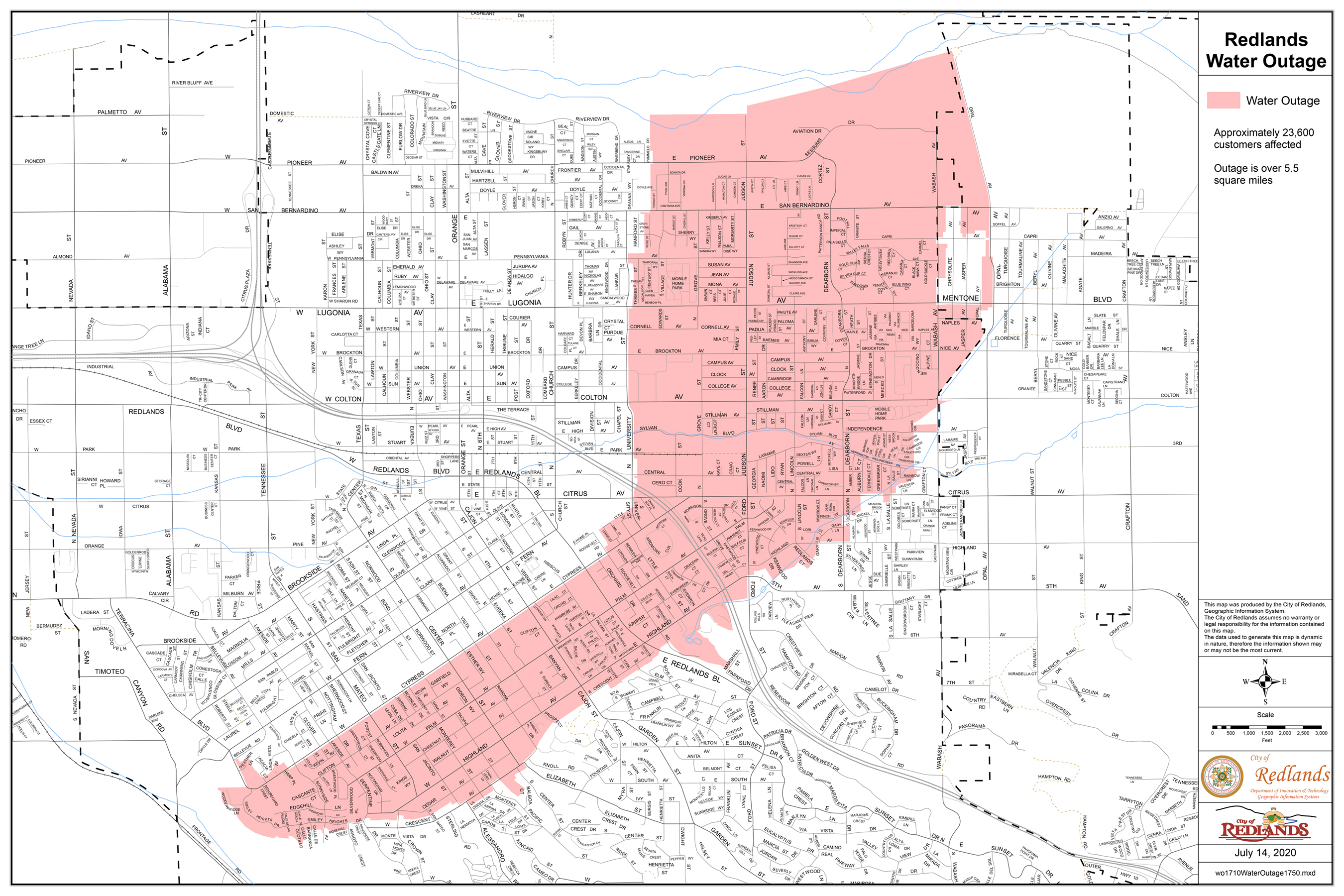 estimated-23k-redlands-residents-affected-by-major-water-pipe-break