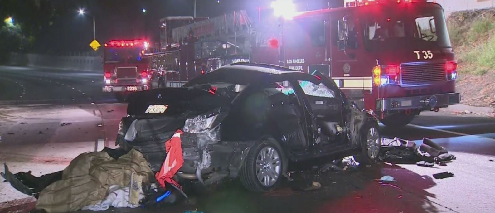 Driver Identified In Fatal Wrong Way Crash On 101 Freeway In Hollywood ...