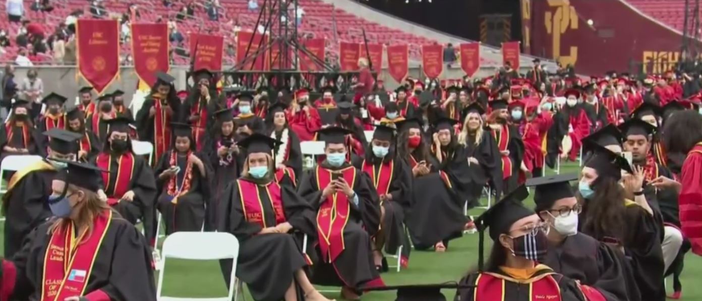 USC Kicks Off Week Of Graduation Celebrations At Coliseum For Classes