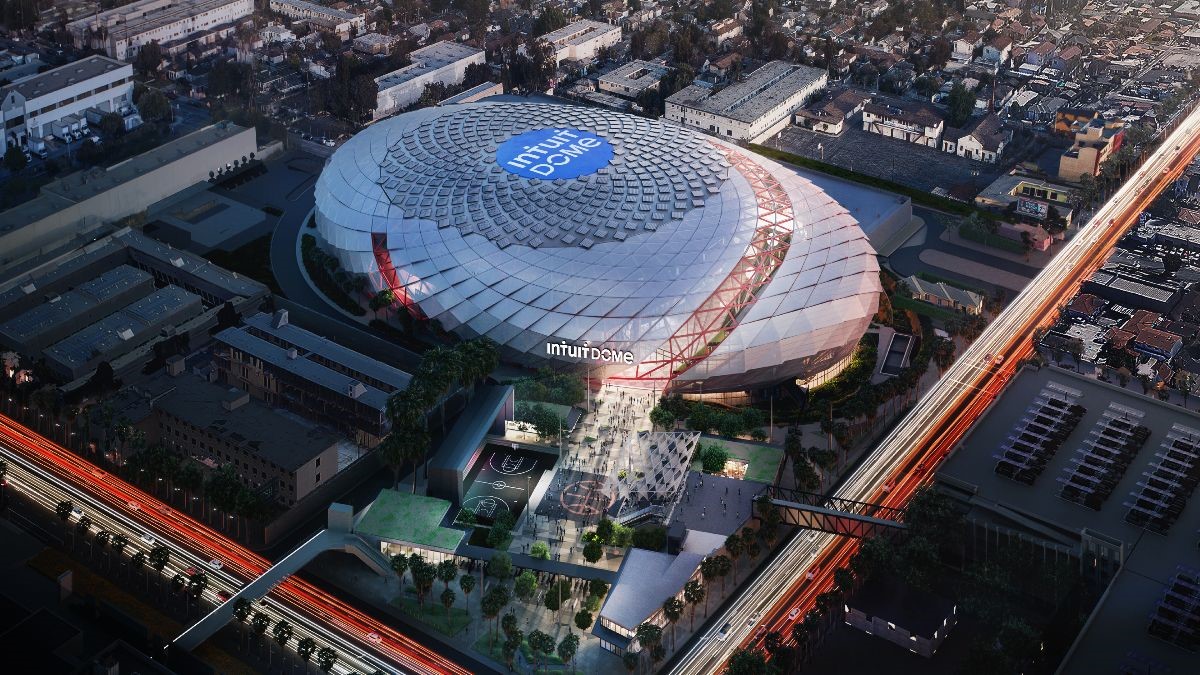 Clippers' New 1.8B Inglewood Arena, The Intuit Dome, Breaks Ground