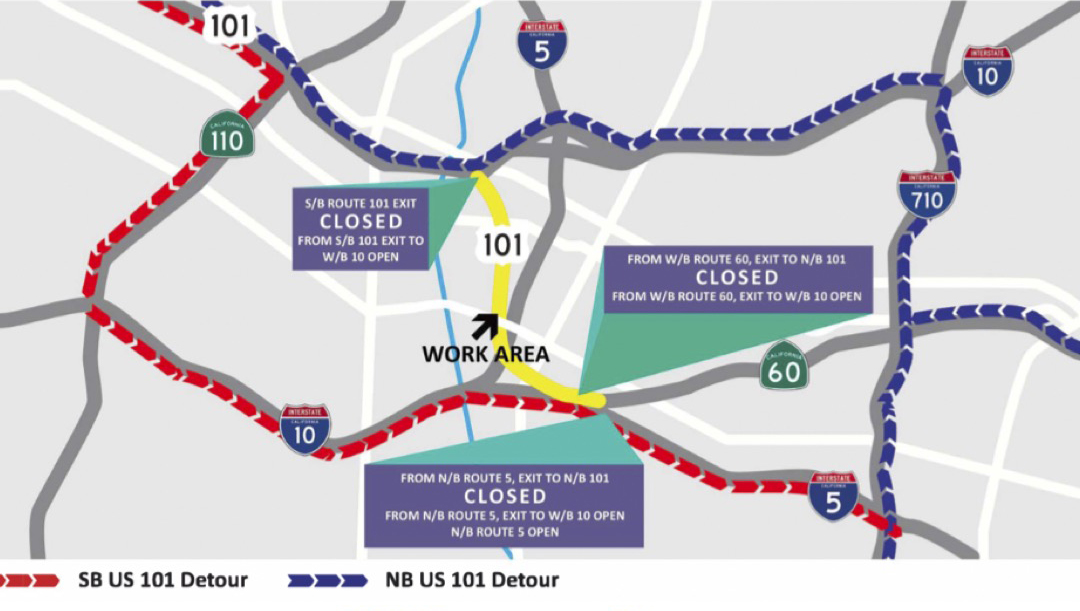Weekend Road Closures: Sixth Street Work, Marathon To Close Streets All Over LA - CBS Los Angeles
