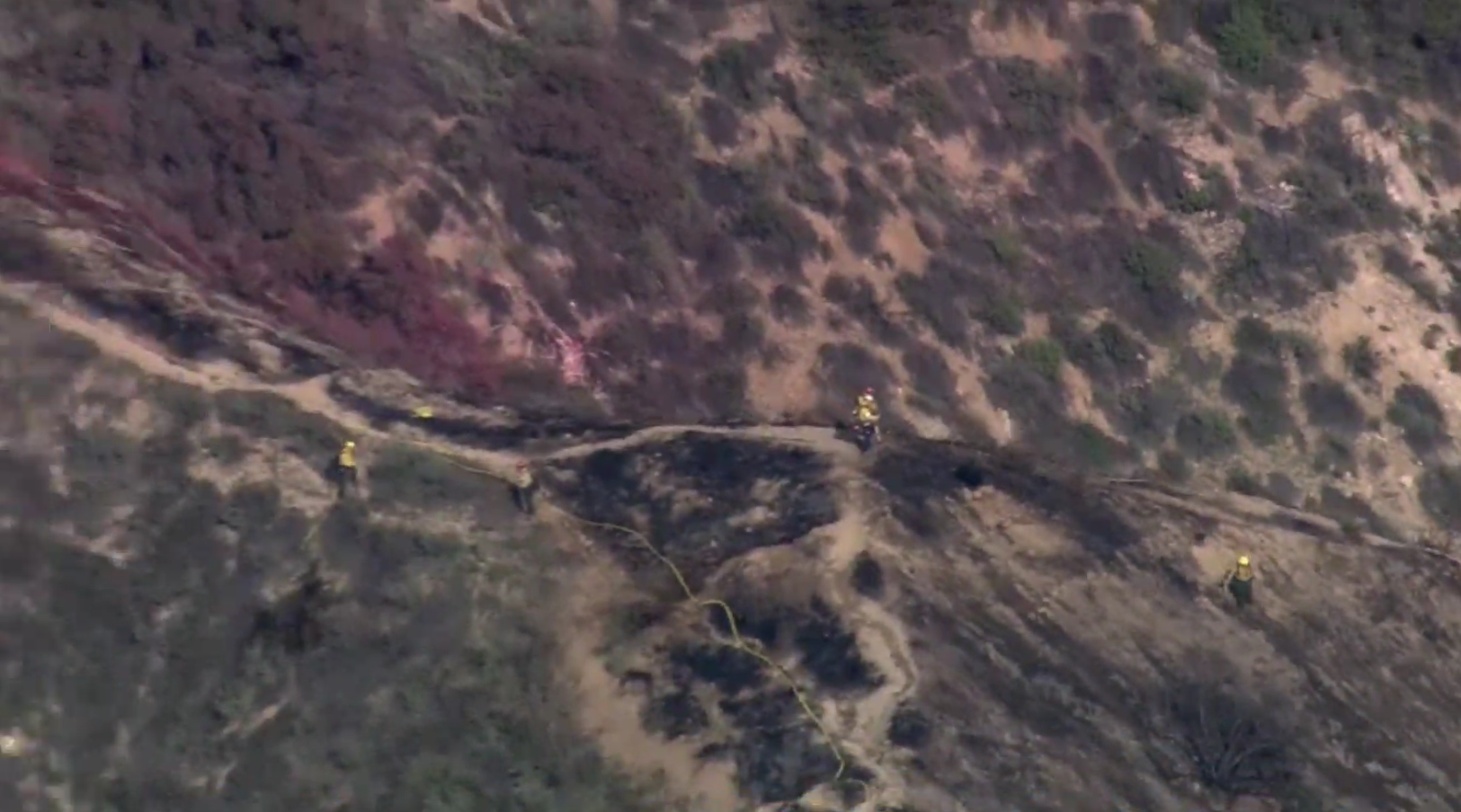 County Firefighters Engaged With Two Multi Acre Blazes In Altadena Area Cbs Los Angeles 6962