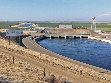 Pumping Plant on the California Aqueduct