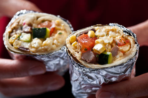 Breakfast Burrito (credit: Chow.com) 