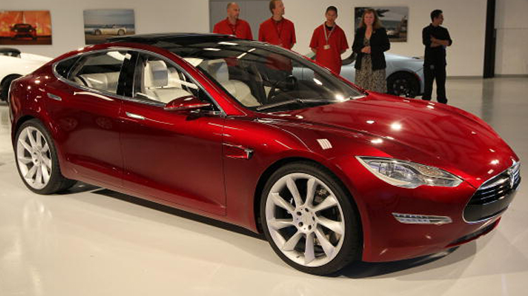Tesla Model S. (Justin Sullivan/Getty Images)