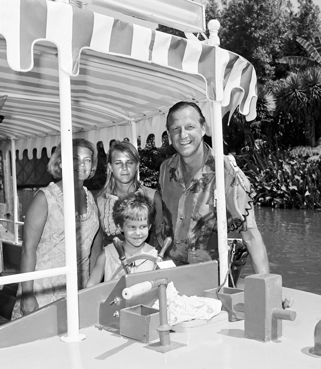 Stan Musial At Disneyland In 1965