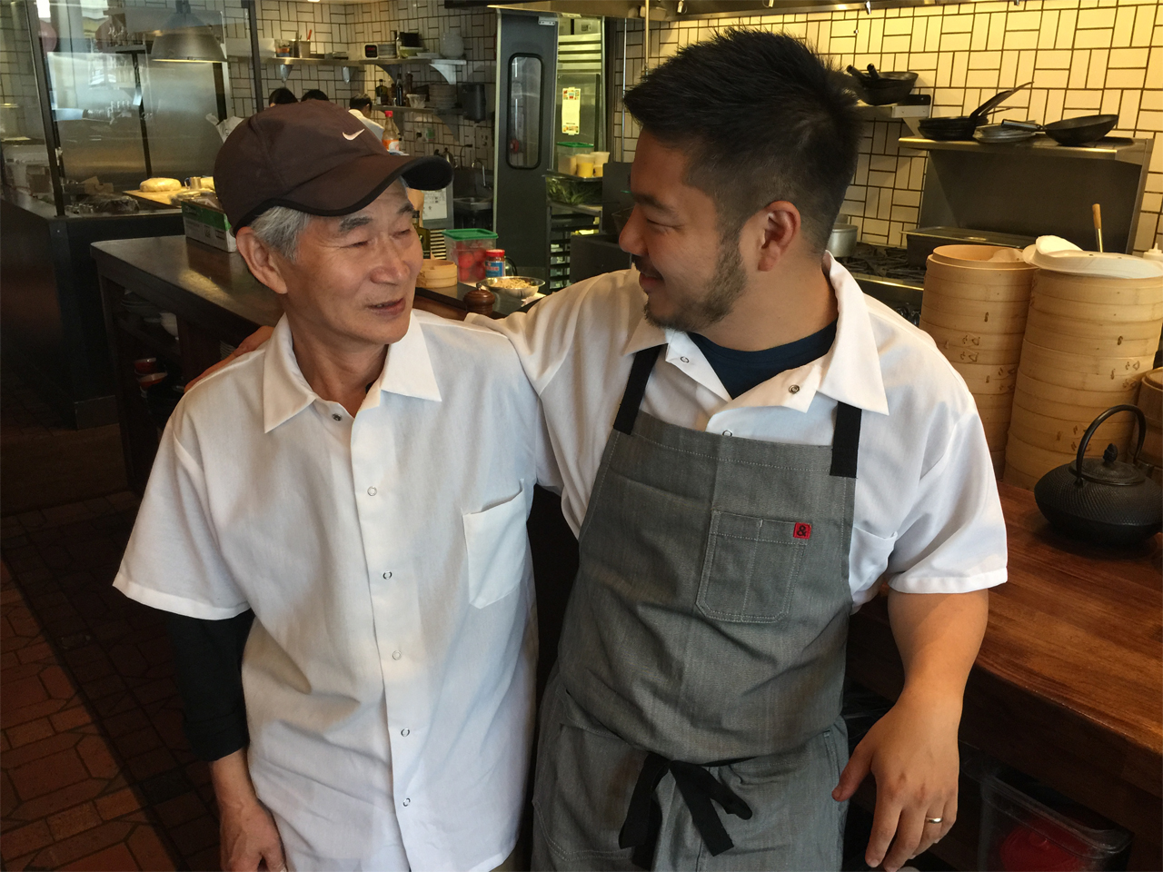 Chef Ron Pei & Father