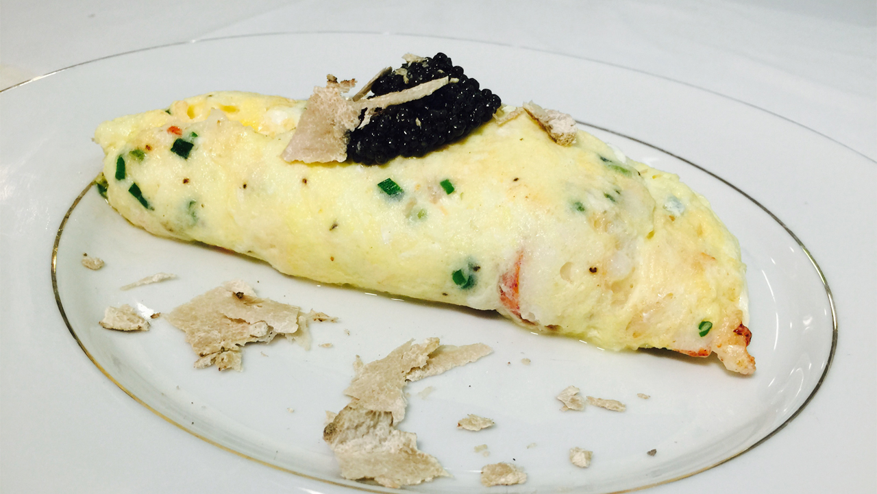 Chef Jesse Llapitan's Kings Omelet (credit: Foodie Chap/Liam Mayclem)