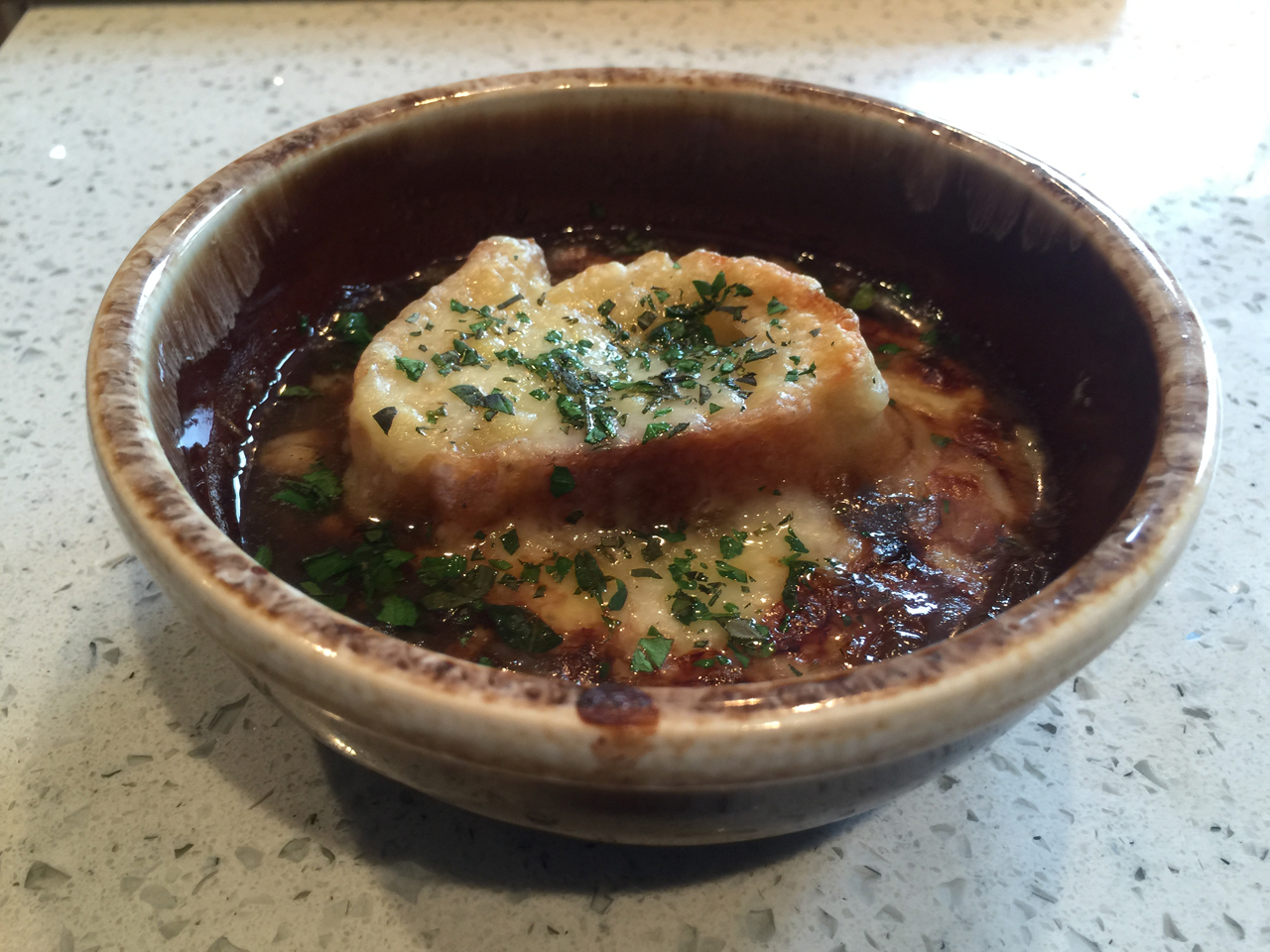Chef Jan Birnbaum's French Onion Soup (credit: Foodie Chap/Liam Mayclem)
