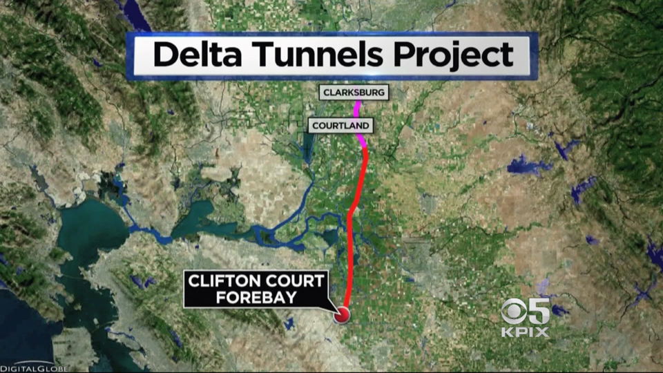 Delta Water Bypass Tunnels
