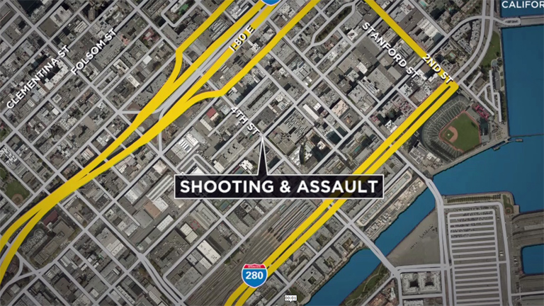 SoMa Nightclub Shooting, Assault Map