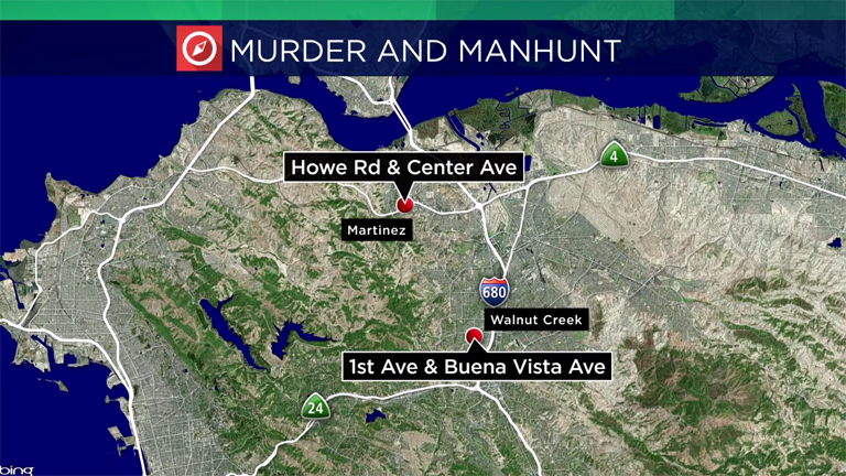 Murder and Manhunt Map
