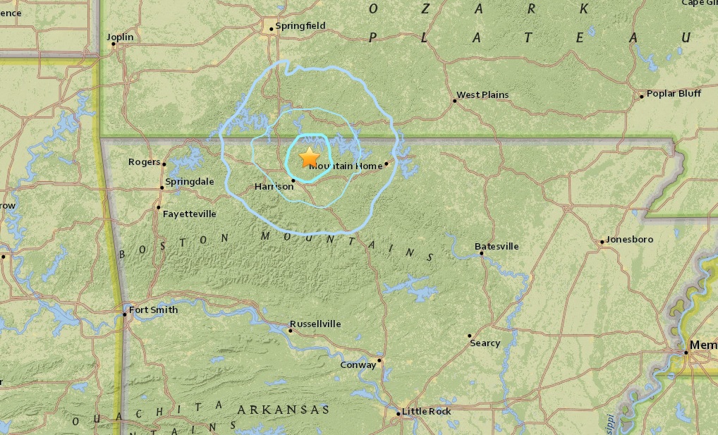 Arkansas Rattled By 10 Earthquakes In 5 Days CBS San Francisco