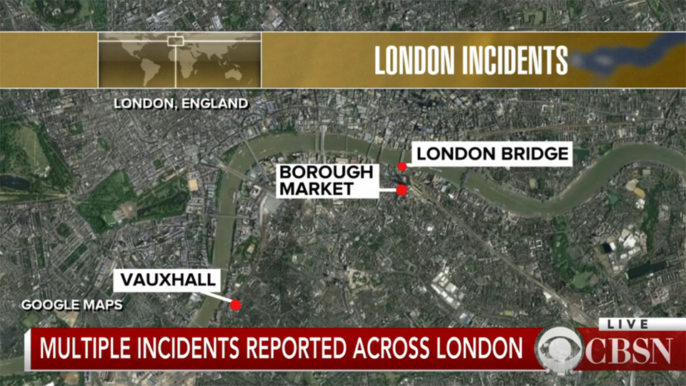 London Attacks Locator