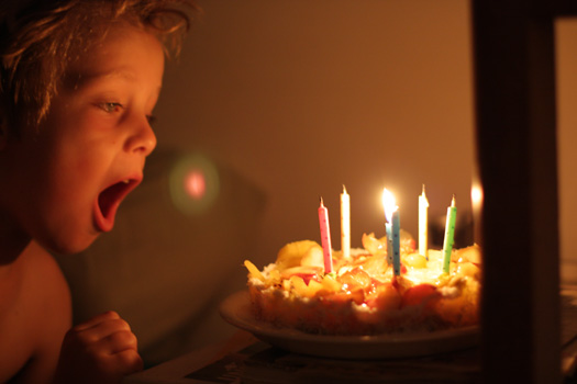Children Blow Out Candles on a Birthday Cake Stock Photo - Image of candles,  candle: 175102900