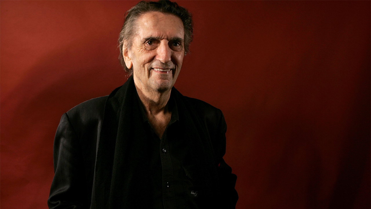 HOLLYWOOD - NOVEMBER 03: Actor Harry Dean Stanton of the film 'Inland Empire' poses in the portrait studio at the 2006 AFI FEST presented by Audi at the Arclight Hollywood November 3, 2006 in Hollywood, California. (Photo by Mark Mainz/Getty Images for AFI)