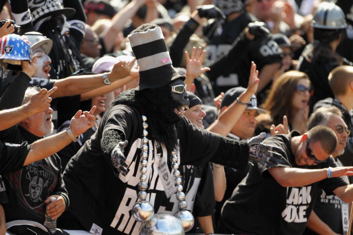 Real fans wear black: An introduction to Raider Nation - Las Vegas