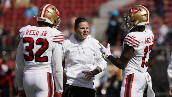 Katie Sowers: Former San Francisco 49ers coach wants to be 'change