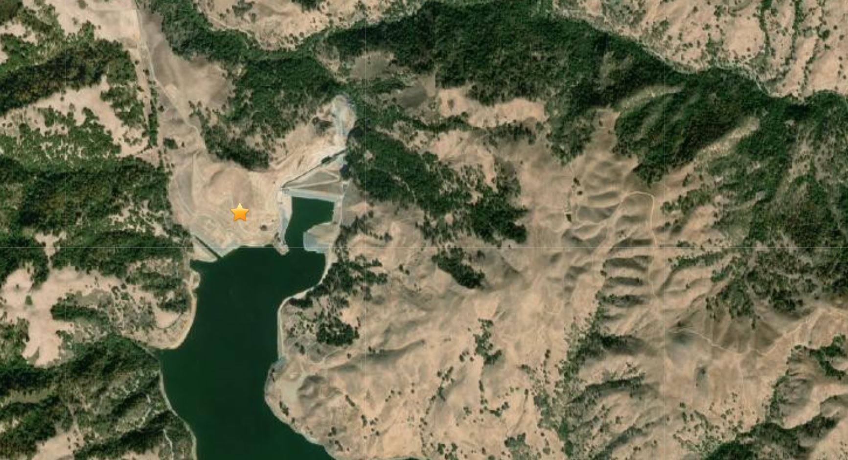 Friday's quake usgs map