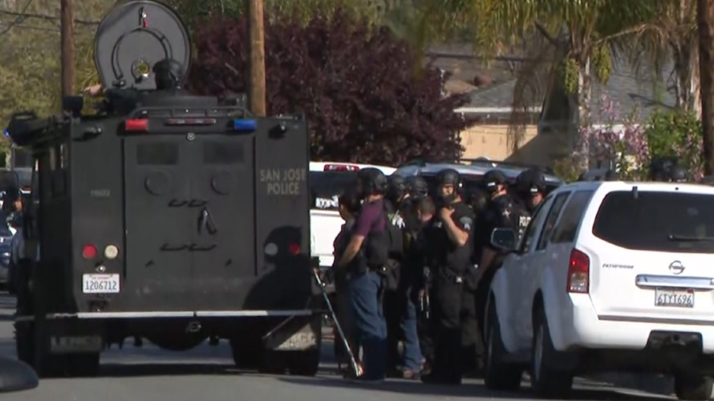 Update San Jose Police Arrest Armed Suspect Who Barricaded Inside Alum 