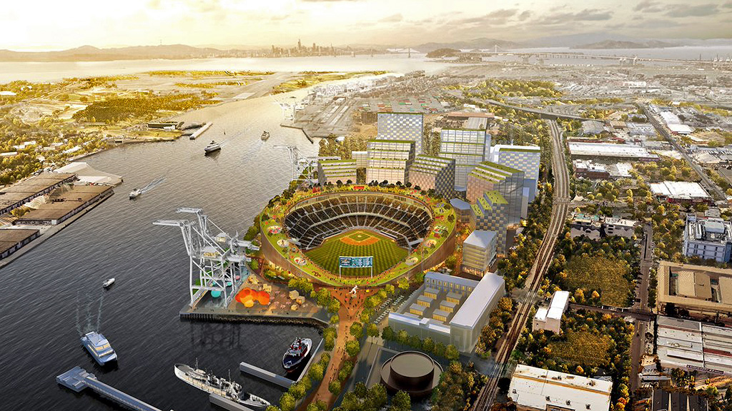 Oakland Athletics Proposed Ballpark at Howard Terminal