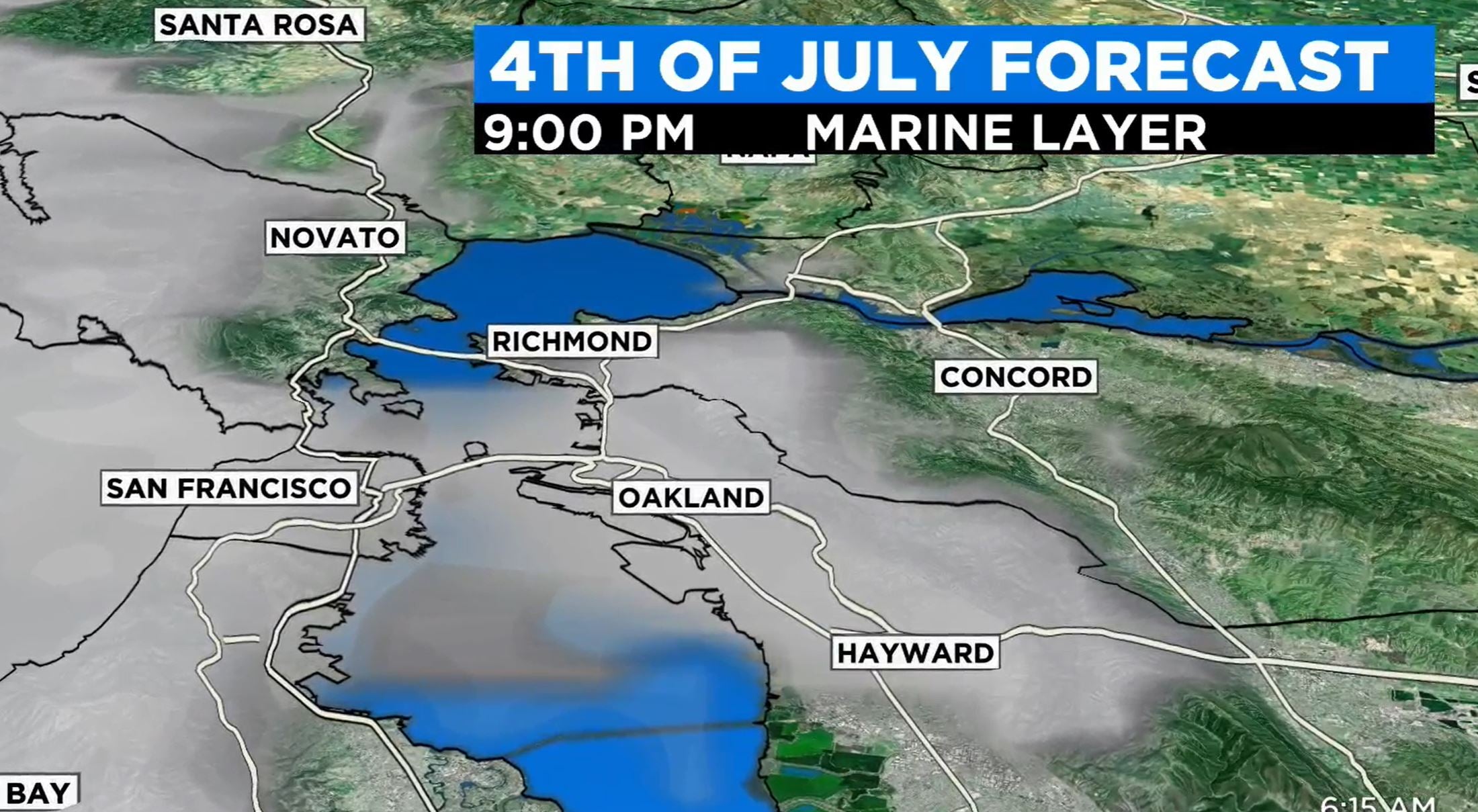 Fogbank May Impact Views Of San Francisco's July 4 Fireworks Show CBS