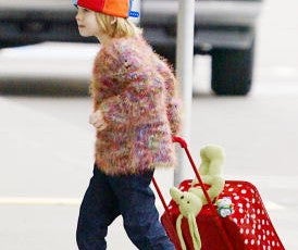 Stella Banderas Visits Her Father In Vancouver