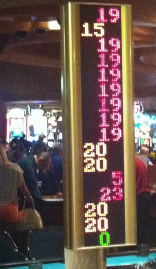 Vegas Table Hits 19 Red 7 Times A - CBS Chicago