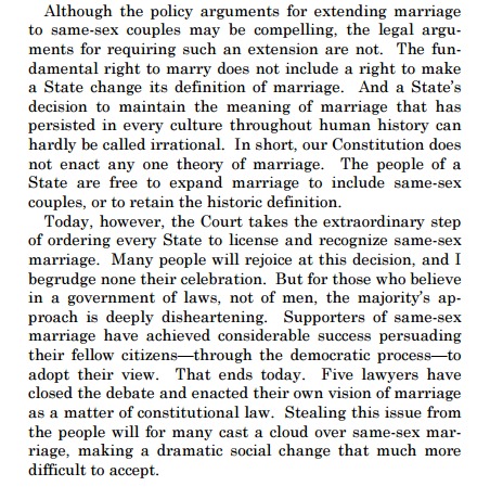 Marriage Dissent