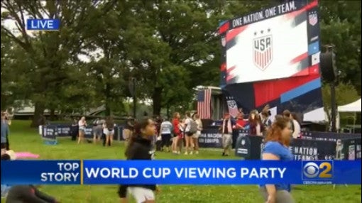 Women's World Cup Viewing Party Underway In Lincoln Park - CBS Chicago